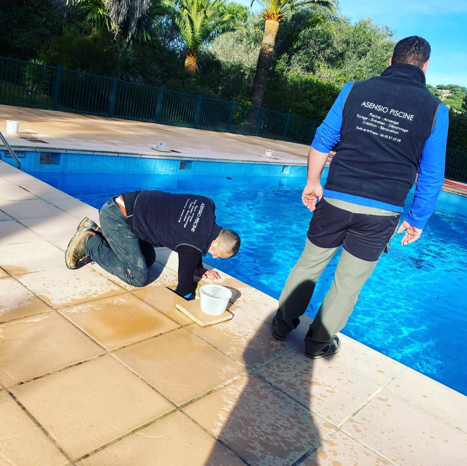 Recherche de fuite d'eau dans une piscine à Ste maxime dans le Var