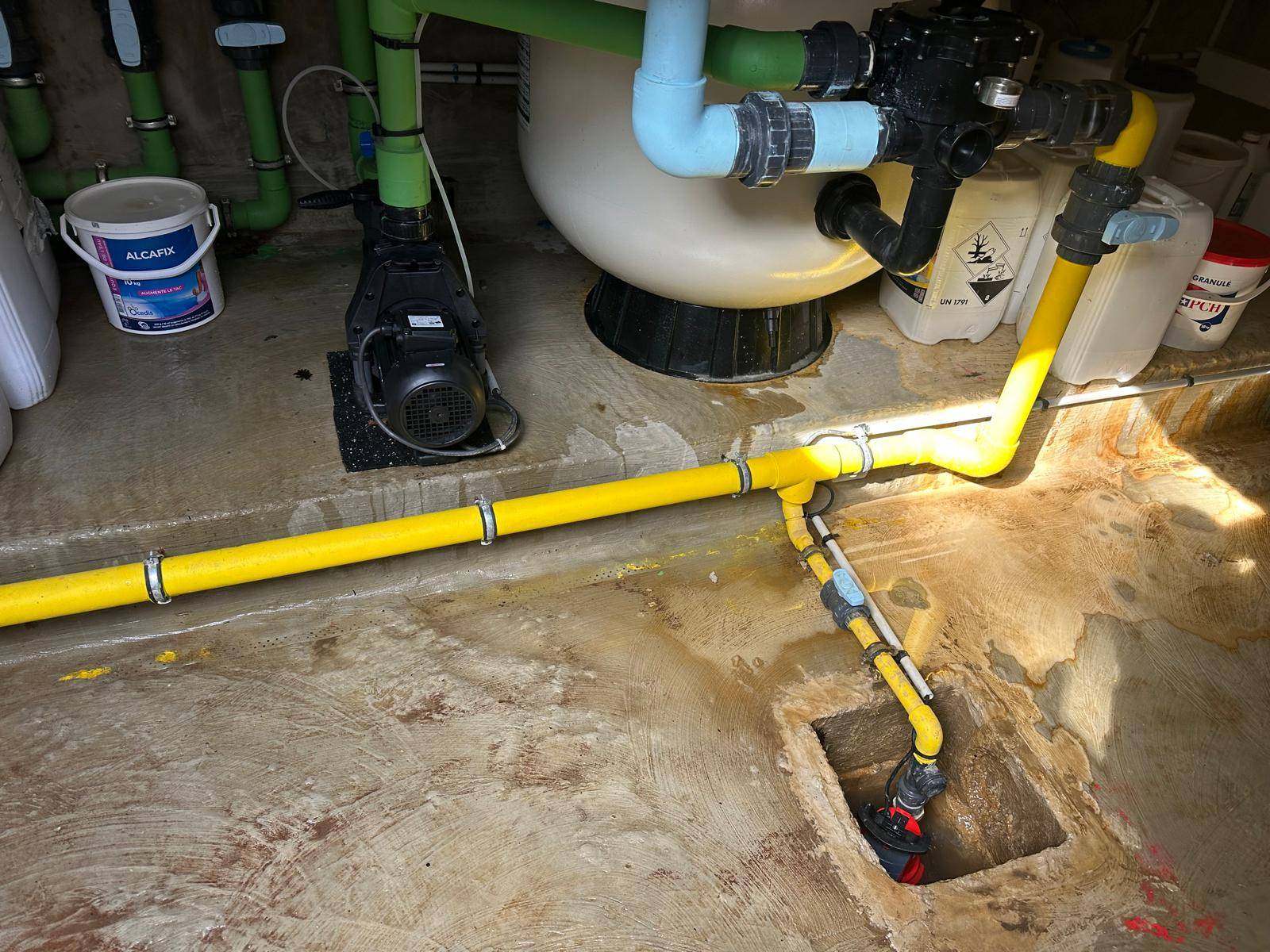 Installer ou remplacer une pompe à filtration de piscine St tropez