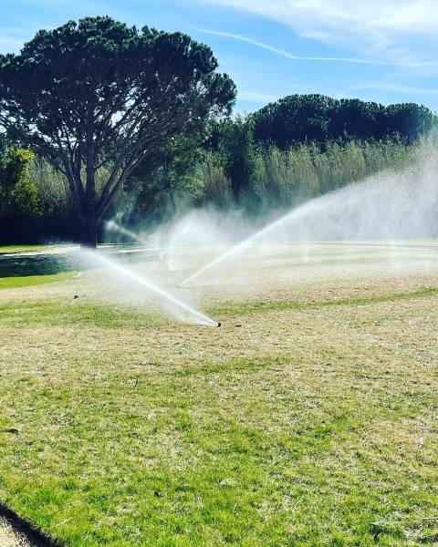 Entreprise pour installation d'un arrosage automatique dans un jardin à  Cogolin dans le golfe de St Tropez