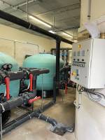 renovation d'une piscine beton et du local technique a st tropez